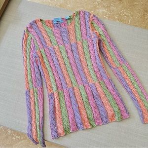🌟SOLD🌟 Sigrid Olsen Pastel Sweater